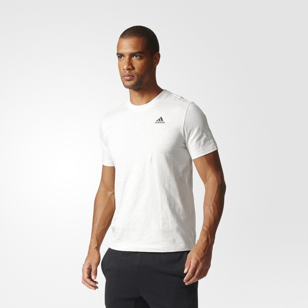 adidas essentials classics sw identity base tee white adidas essentials classics sw identity base tee white