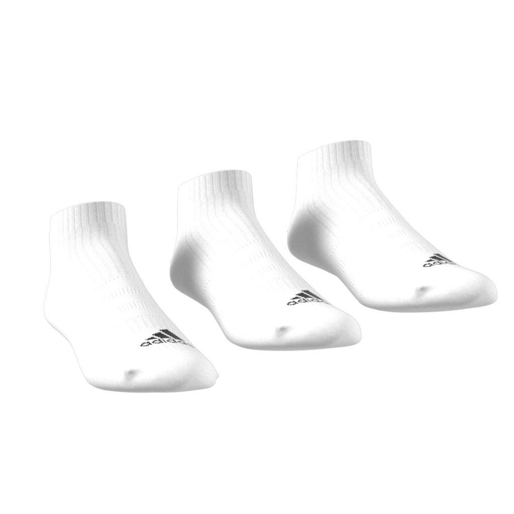 adidas 3-stripes no-show socks 3 pairs white adidas 3-stripes no-show socks 3 pairs white