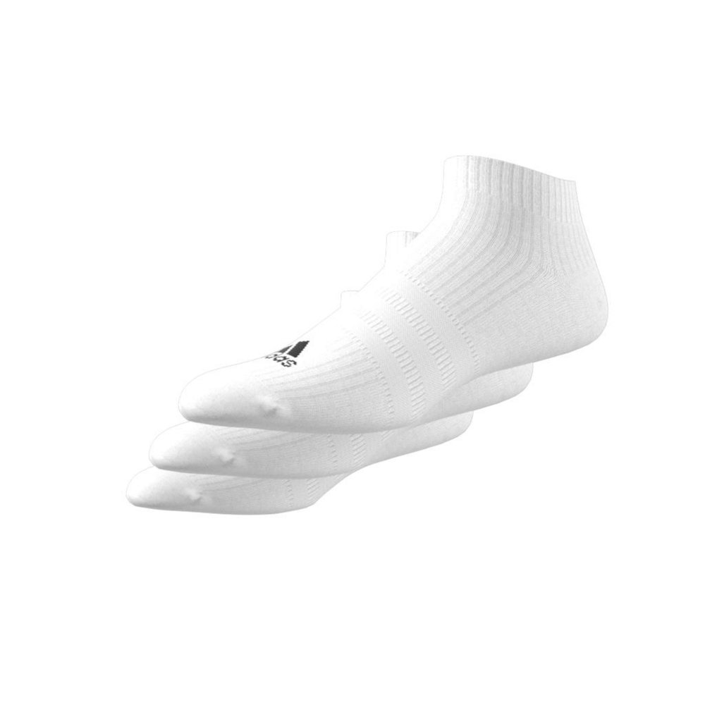 adidas 3-stripes no-show socks 3 pairs białe adidas 3-stripes no-show socks 3 pairs białe