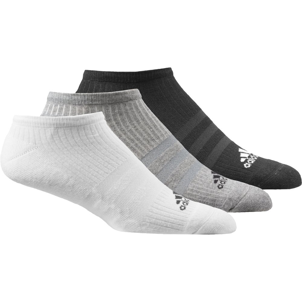 adidas 3-stripes no-show socks 3 pairs wielokolorowe adidas 3-stripes no-show socks 3 pairs wielokolorowe