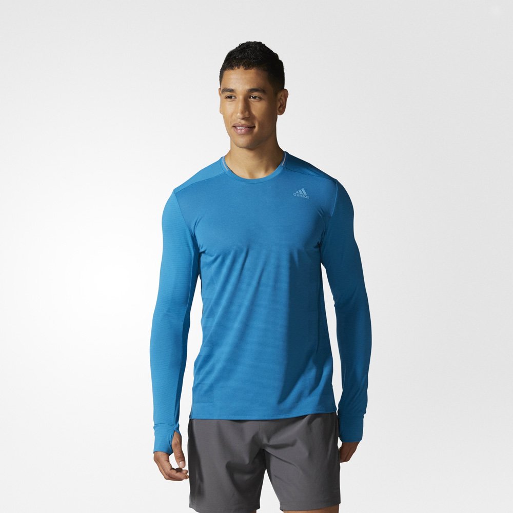 adidas supernova ls tee mystery petrol adidas supernova ls tee mystery petrol