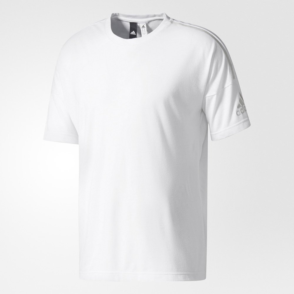 adidas z.n.e. tee white adidas z.n.e. tee white