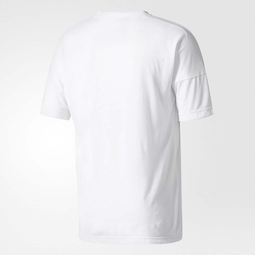 adidas z.n.e. tee white adidas z.n.e. tee white