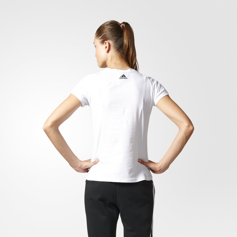 adidas essentials linear white adidas essentials linear white