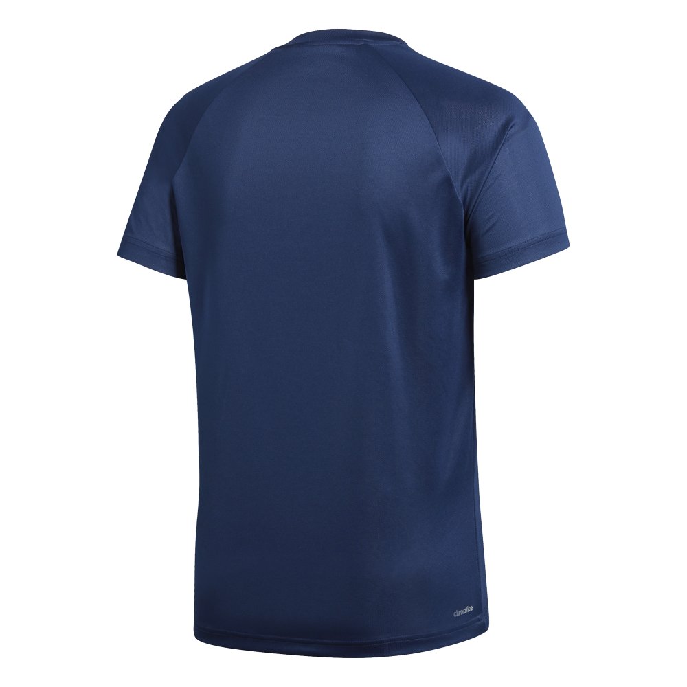 adidas d2m logo t-shirt navy adidas d2m logo t-shirt navy