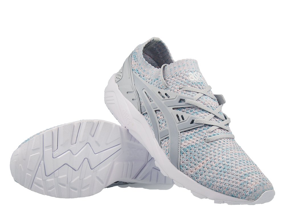 buty asics gel-kayano trainer knit "glacier grey" (hn7m4-9696) buty asics gel-kayano trainer knit "glacier grey" (hn7m4-9696)