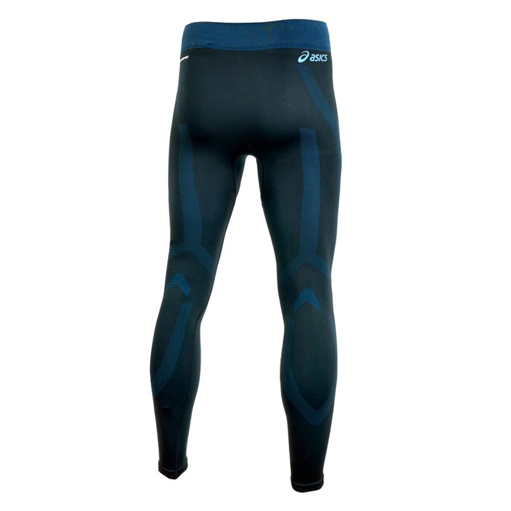 asics getry tight m czarno-niebieskie asics getry tight m czarno-niebieskie