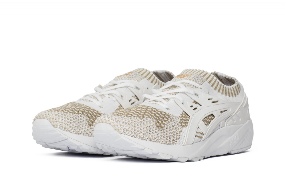 asics gel-kayano trainer knit "white gold" (hn7r0-0101) asics gel-kayano trainer knit "white gold" (hn7r0-0101)