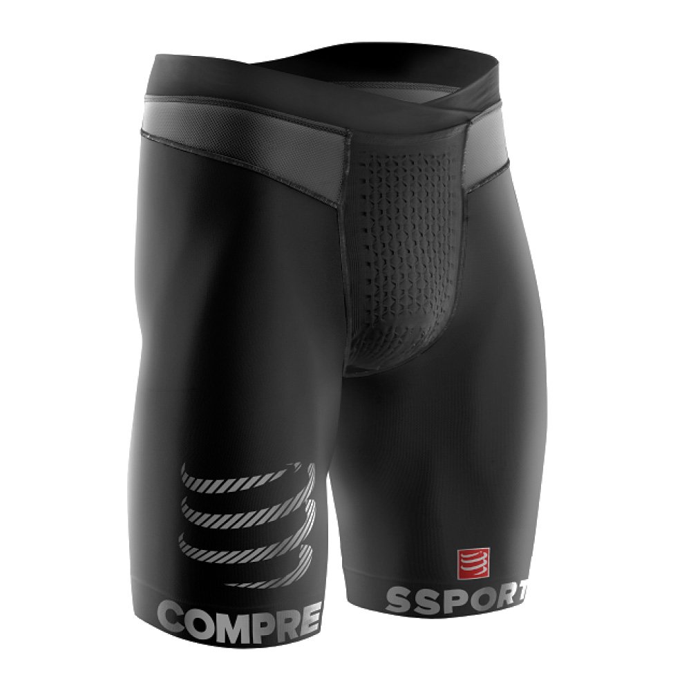 compressport run short m czarne compressport run short m czarne