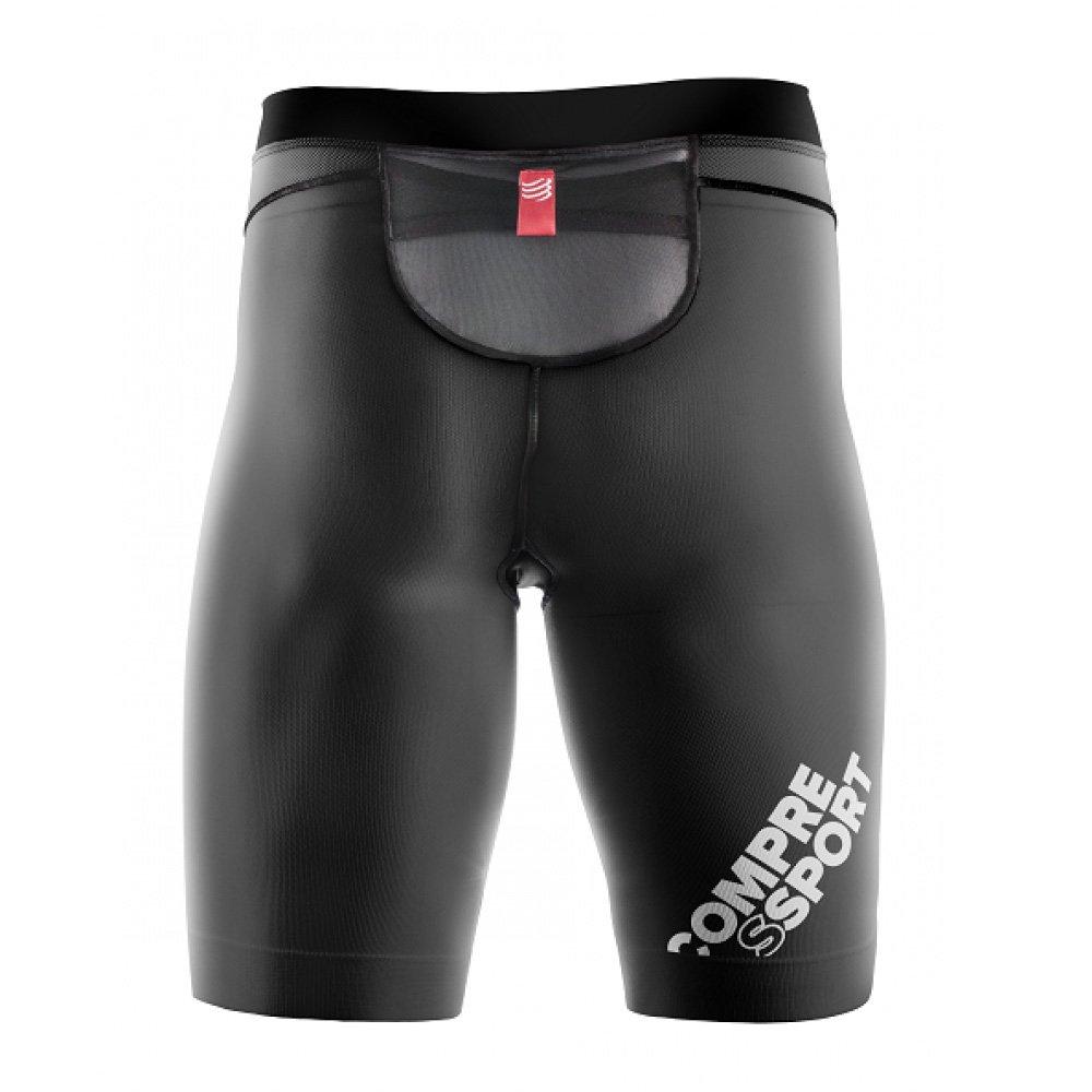 compressport run short m czarne compressport run short m czarne