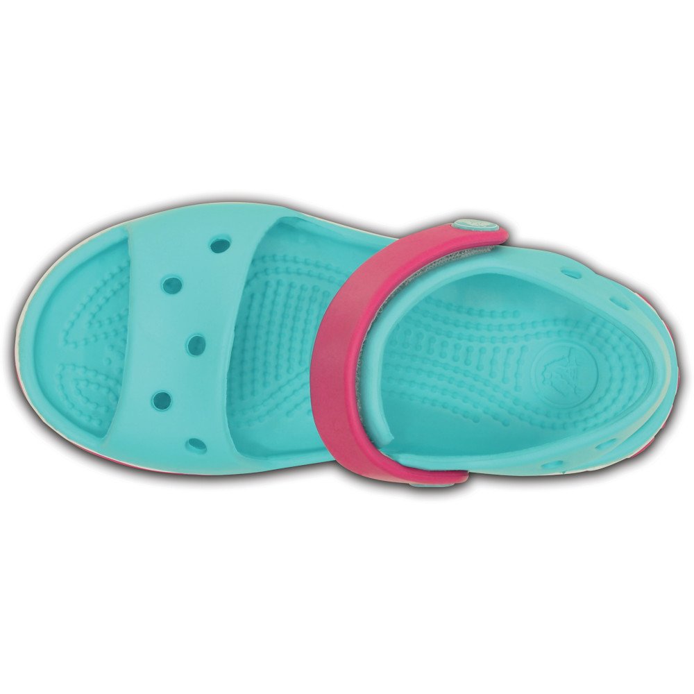 crocs crocband sandal kids zielono-różowe crocs crocband sandal kids zielono-różowe