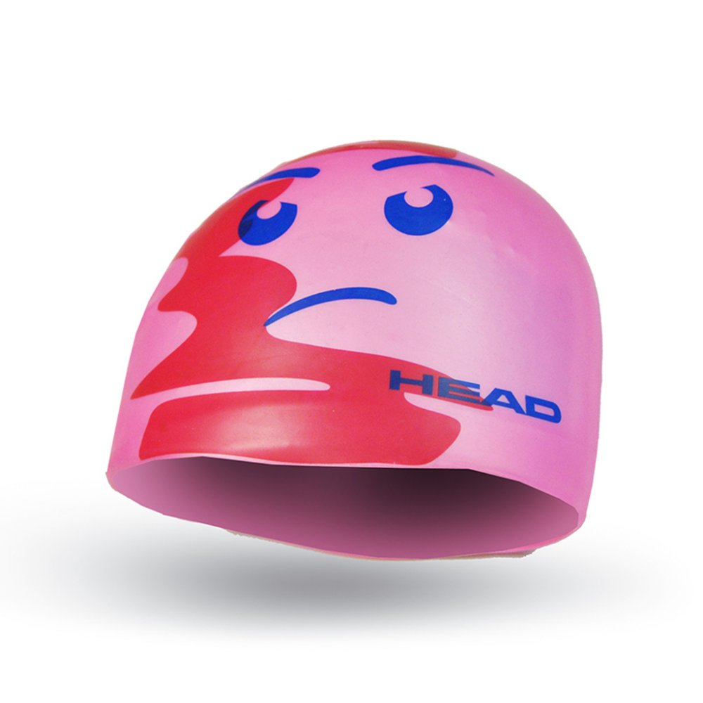 czepek head silicone sketch pink face czepek head silicone sketch pink face