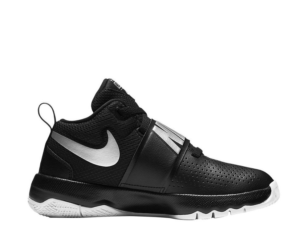 nike team hustle d 8 (gs) black nike team hustle d 8 (gs) black