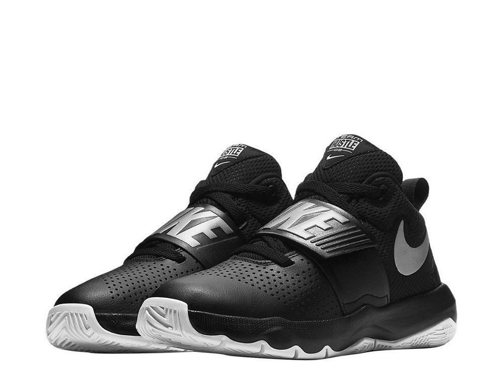 nike team hustle d 8 (gs) black nike team hustle d 8 (gs) black