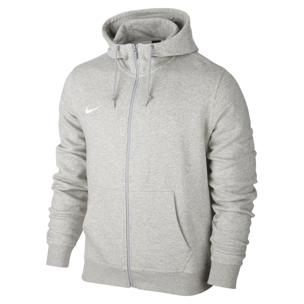 nike team club fz hoody szara nike team club fz hoody szara