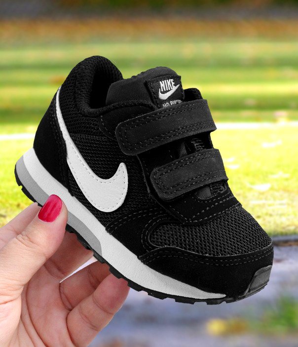 nike md runner 2 (tdv) czarno-białe nike md runner 2 (tdv) czarno-białe
