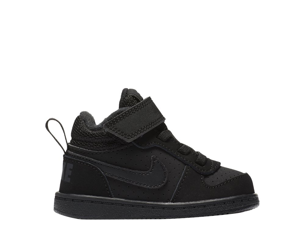 nike court borough mid (tdv) czarne nike court borough mid (tdv) czarne
