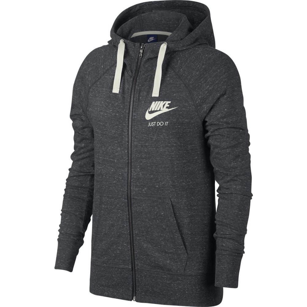 nike sportswear gym vintage full-zip hoodie grey nike sportswear gym vintage full-zip hoodie grey