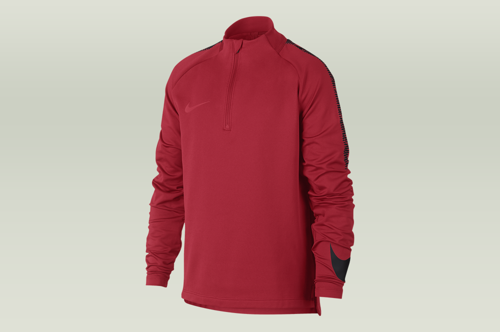 nike squad drill top junior