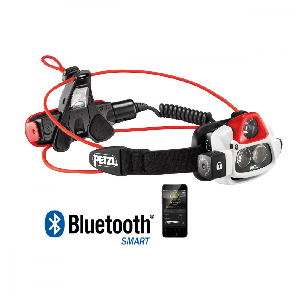 petzl nao+ performance headlamp biało-czerwono-czarna petzl nao+ performance headlamp biało-czerwono-czarna