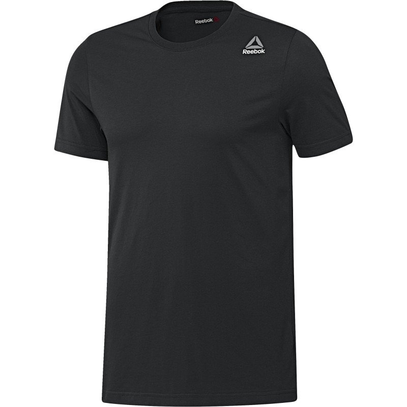 reebok elements classic tee black reebok elements classic tee black