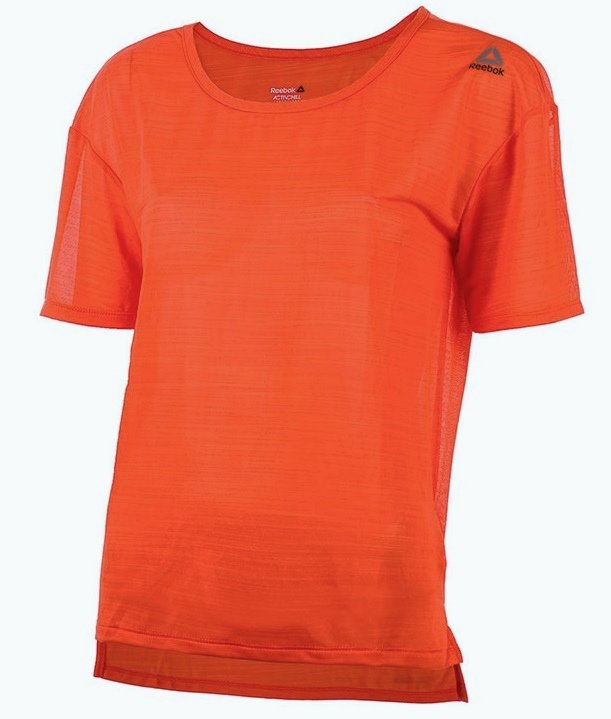 reebok workout ready activchill slub tee reebok workout ready activchill slub tee