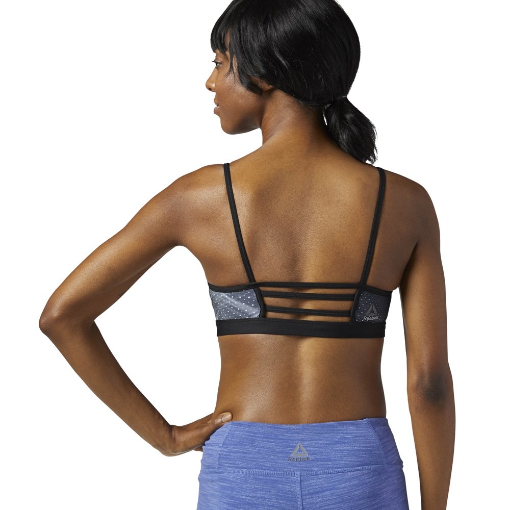 reebok rebel sports bra black reebok rebel sports bra black
