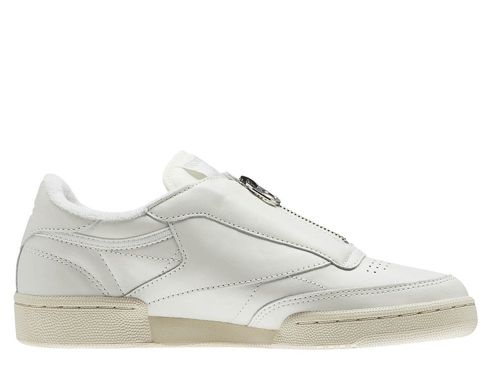 reebok club c 85 zip "chalk" damskie białe (bs6612) reebok club c 85 zip "chalk" damskie białe (bs6612)