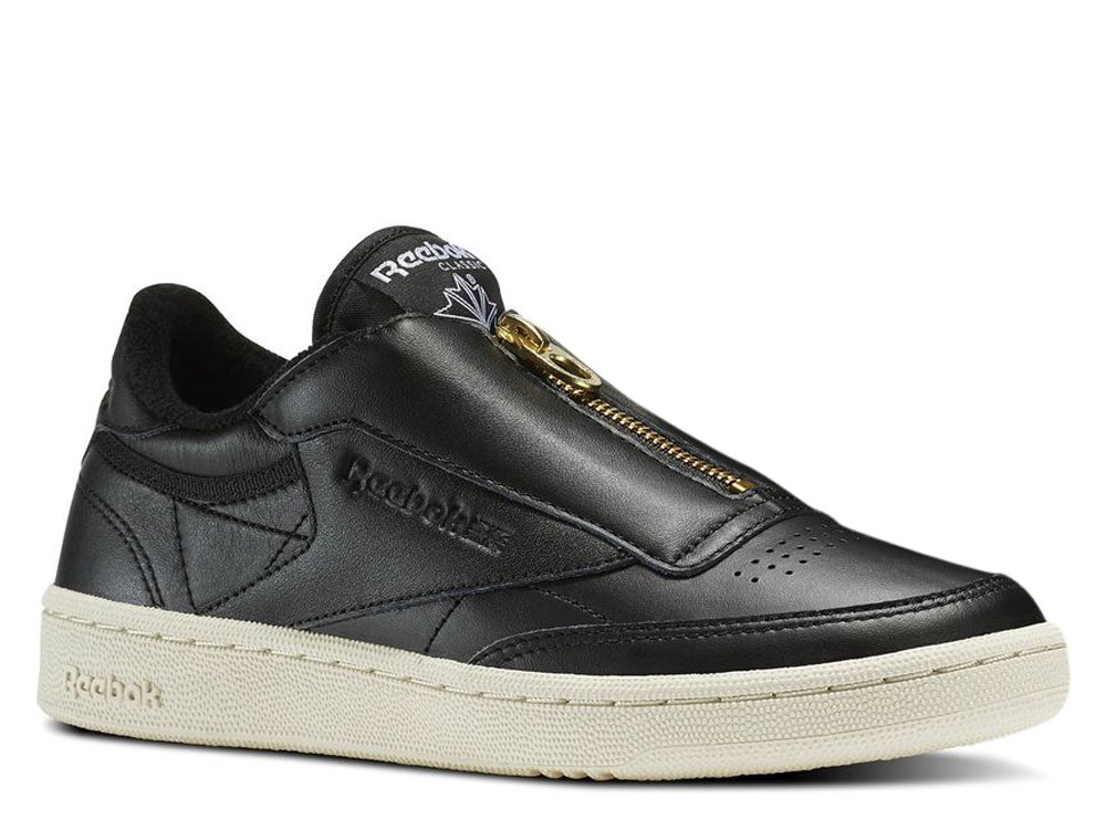 reebok club c 85 zip "black" damskie czarne (bs6608) reebok club c 85 zip "black" damskie czarne (bs6608)