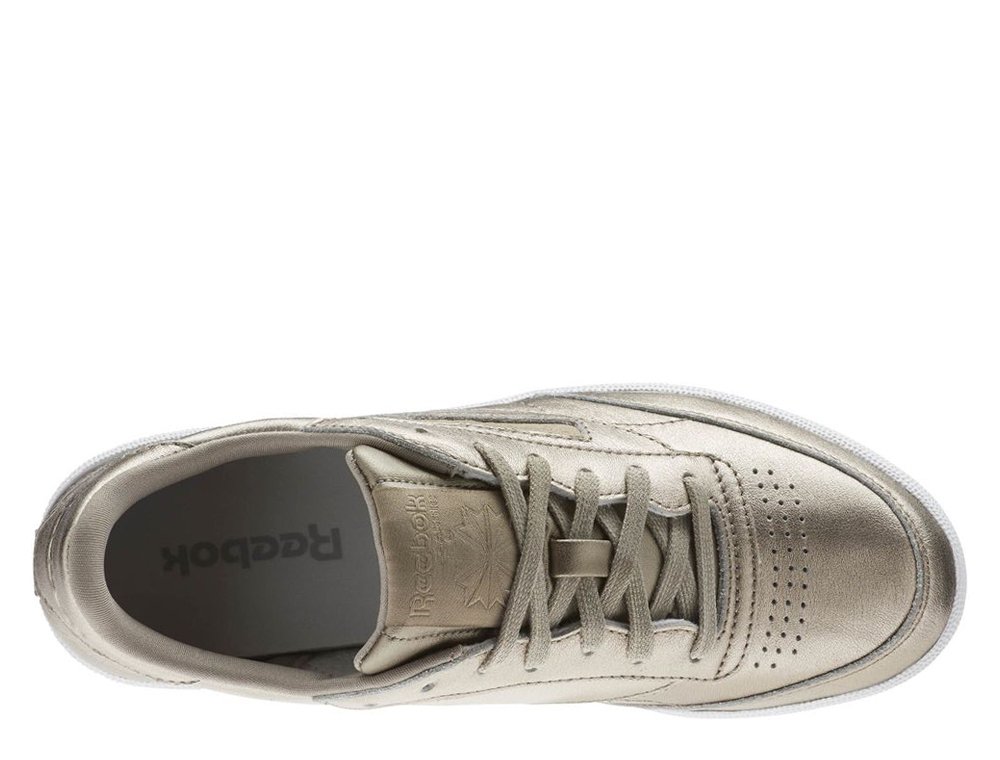 reebok club c 85 "melted metal" damskie złote (bs7901) reebok club c 85 "melted metal" damskie złote (bs7901)