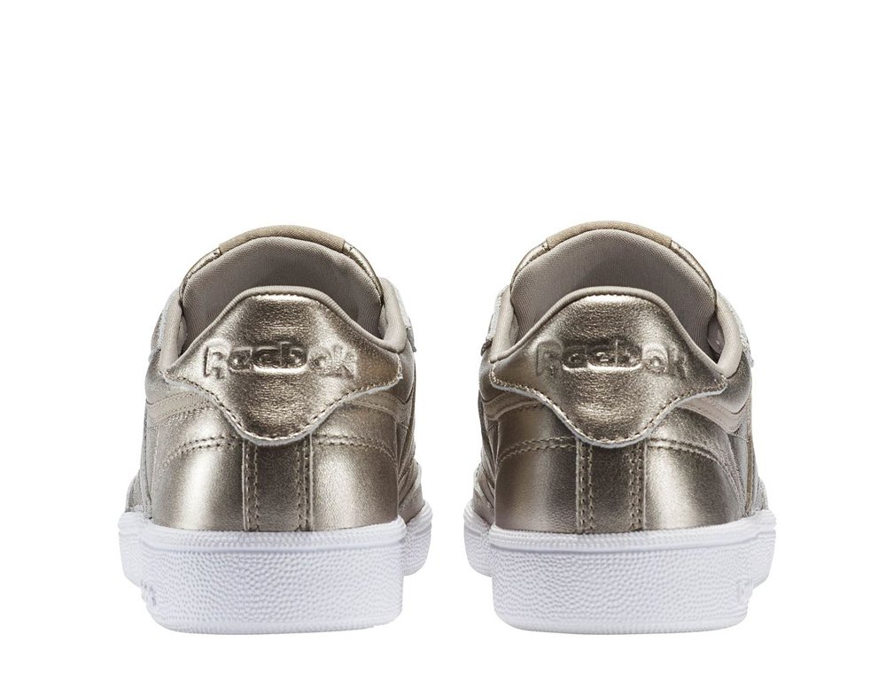 reebok club c 85 "melted metal" damskie złote (bs7901) reebok club c 85 "melted metal" damskie złote (bs7901)