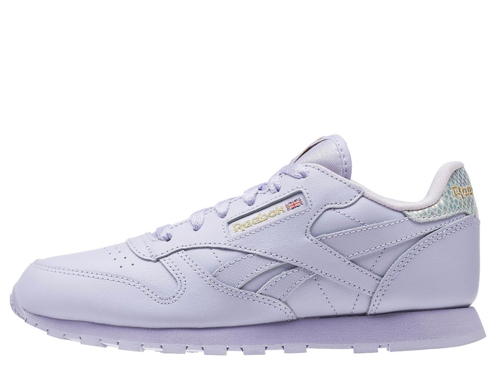 reebok classic leather metallic purple reebok classic leather metallic purple
