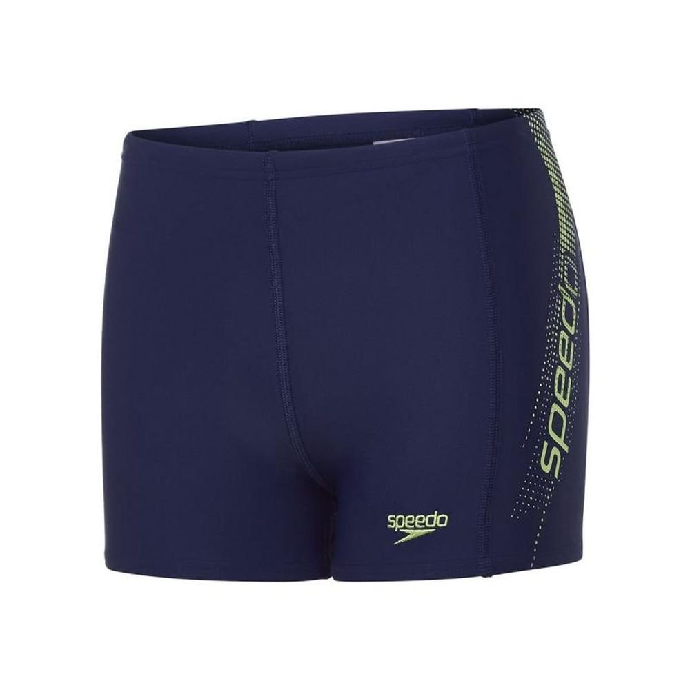 speedo sports logo panel aquashort granatowo-zielone speedo sports logo panel aquashort granatowo-zielone