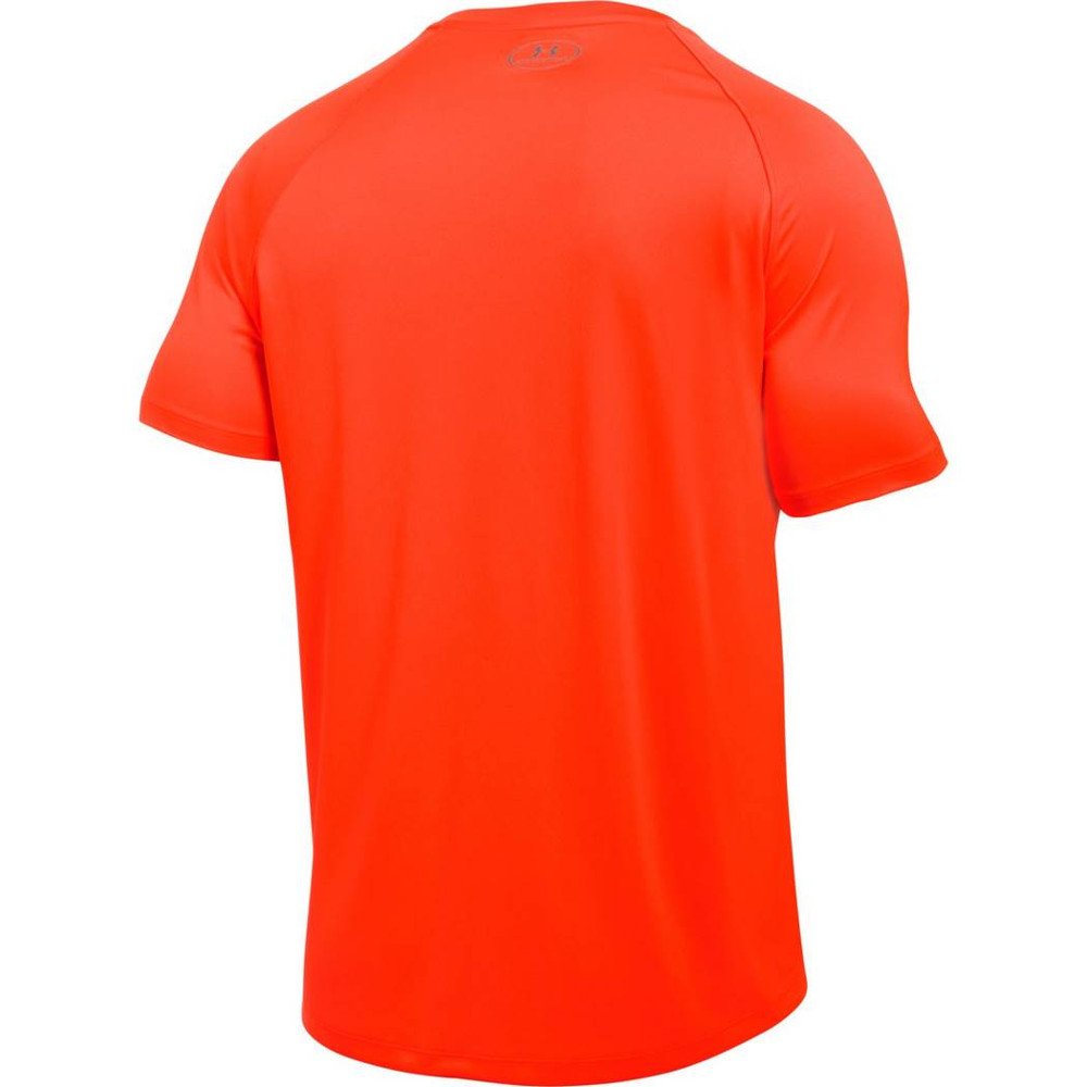 under armour heatgear run short sleeve tee orange under armour heatgear run short sleeve tee orange