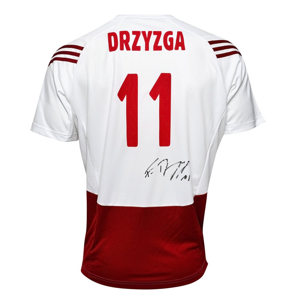 koszulka adidas reprezentacji polski z autografem fabiana drzyzgi koszulka adidas reprezentacji polski z autografem fabiana drzyzgi