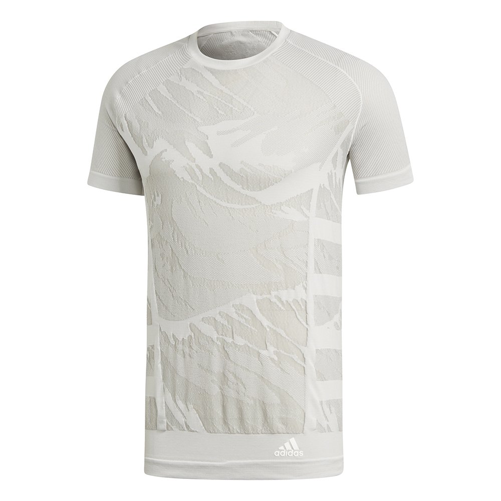 adidas performance ultra primeknit parley tee m szaro-biała adidas performance ultra primeknit parley tee m szaro-biała