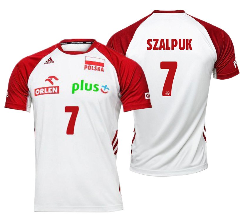 koszulka adidas reprezentacji polski szalpuk #7 koszulka adidas reprezentacji polski szalpuk #7