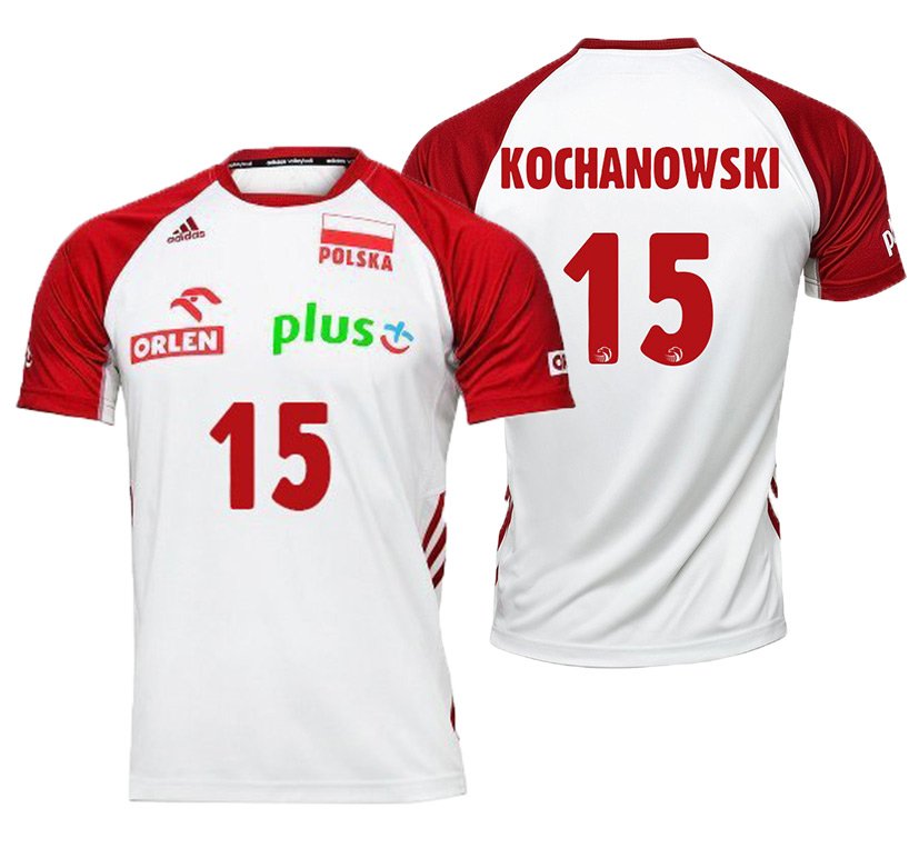 koszulka adidas reprezentacji polski kochanowski #15 koszulka adidas reprezentacji polski kochanowski #15