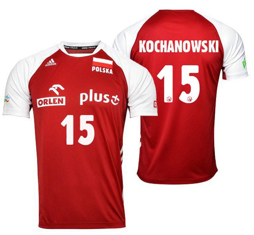 koszulka adidas reprezentacji polski kochanowski #15 koszulka adidas reprezentacji polski kochanowski #15