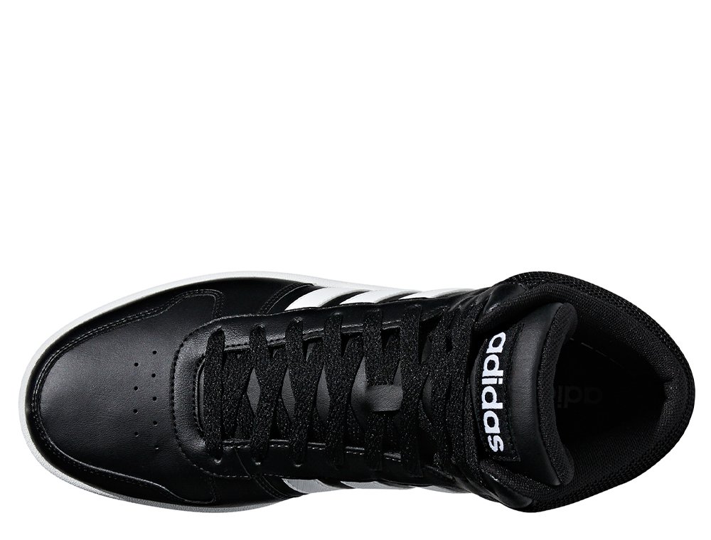 adidas vs hoops mid 2.0 czarno-białe adidas vs hoops mid 2.0 czarno-białe