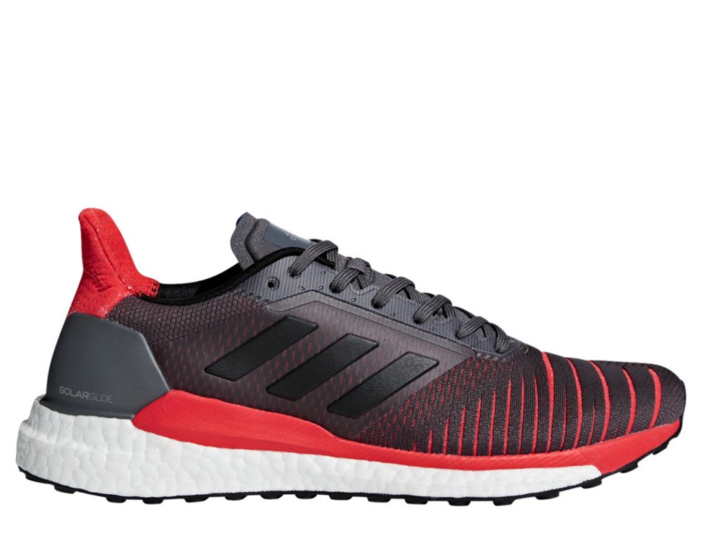 adidas solar glide shoes grey / core black / hi-res red adidas solar glide shoes grey / core black / hi-res red