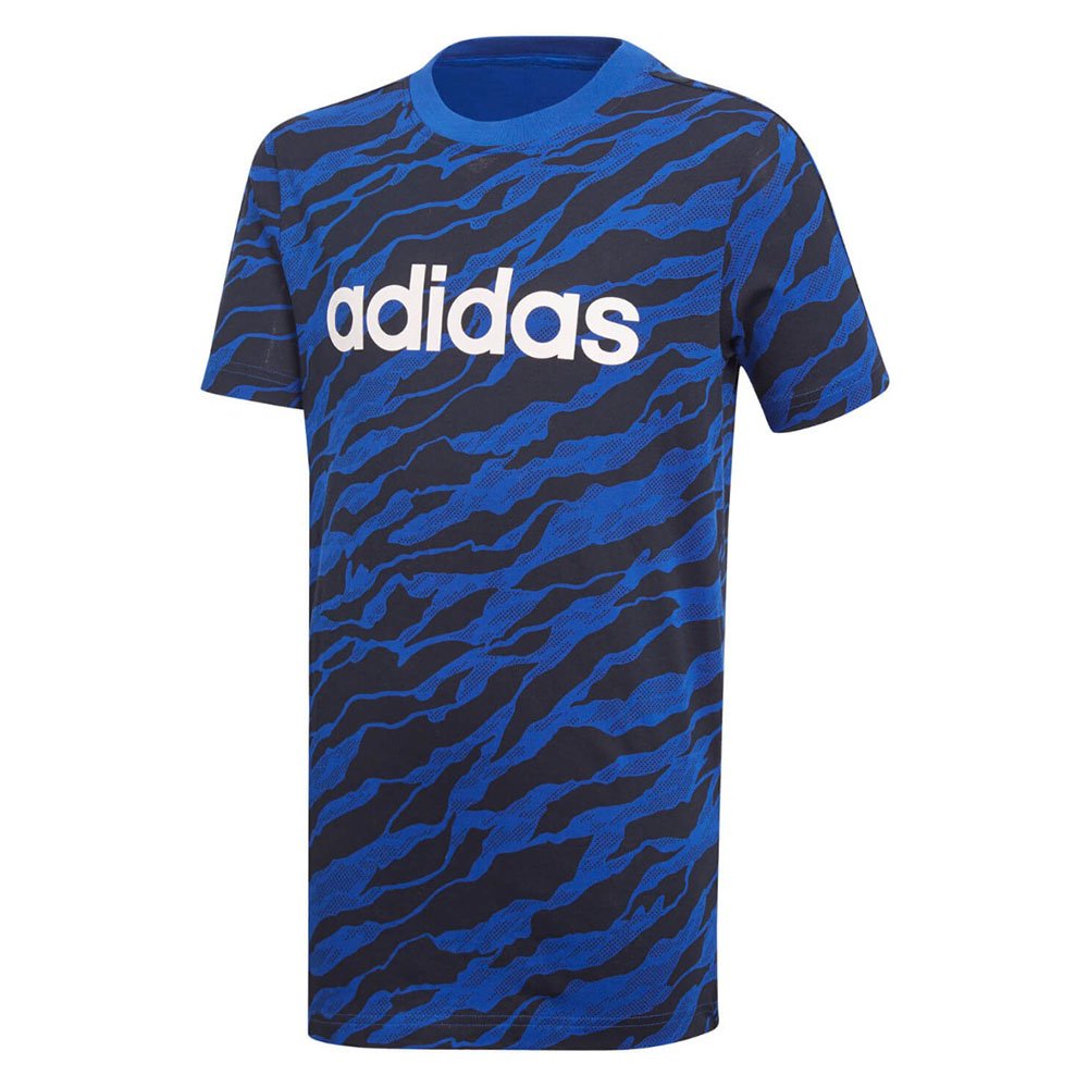 adidas youth linear graphic niebiesko-czarna adidas youth linear graphic niebiesko-czarna