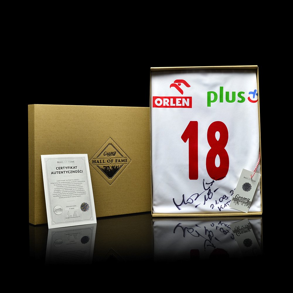 koszulka adidas reprezentacji polski z autografem marcina możdżonka koszulka adidas reprezentacji polski z autografem marcina możdżonka