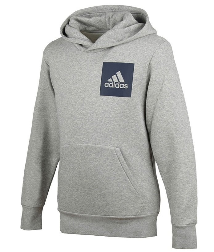 adidas essentials logo hoodie grey adidas essentials logo hoodie grey