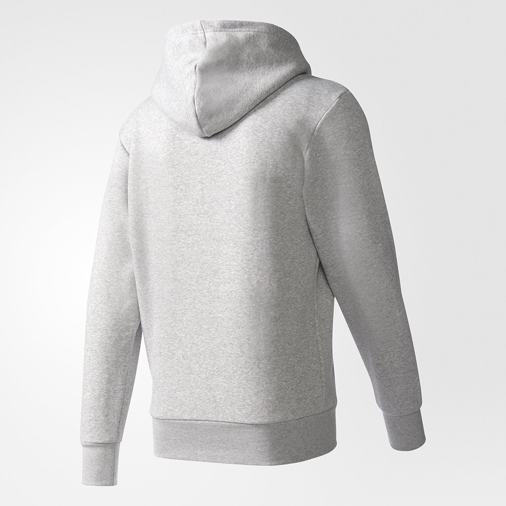 adidas essentials logo hoodie grey adidas essentials logo hoodie grey