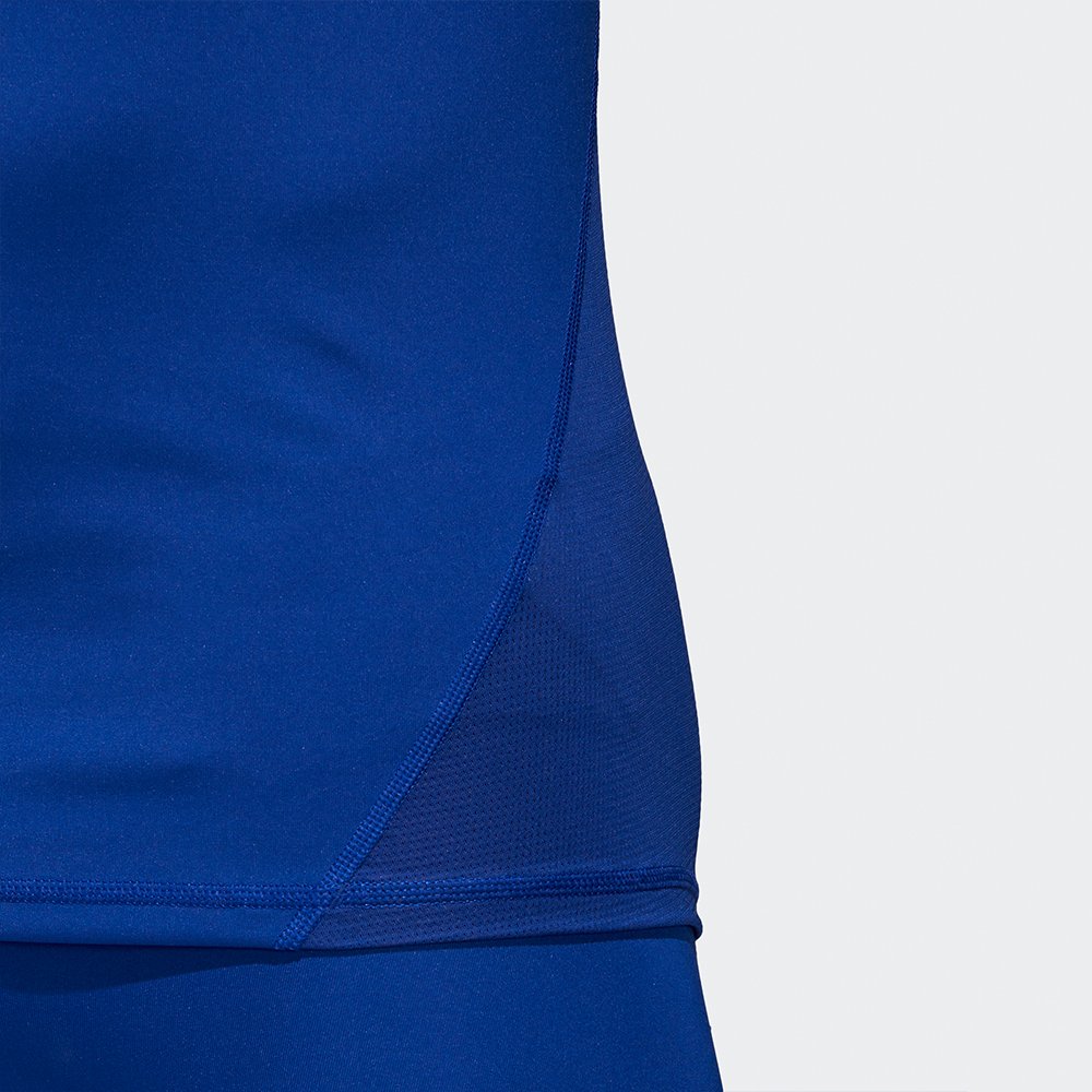 adidas alphaskin sport tee blue adidas alphaskin sport tee blue