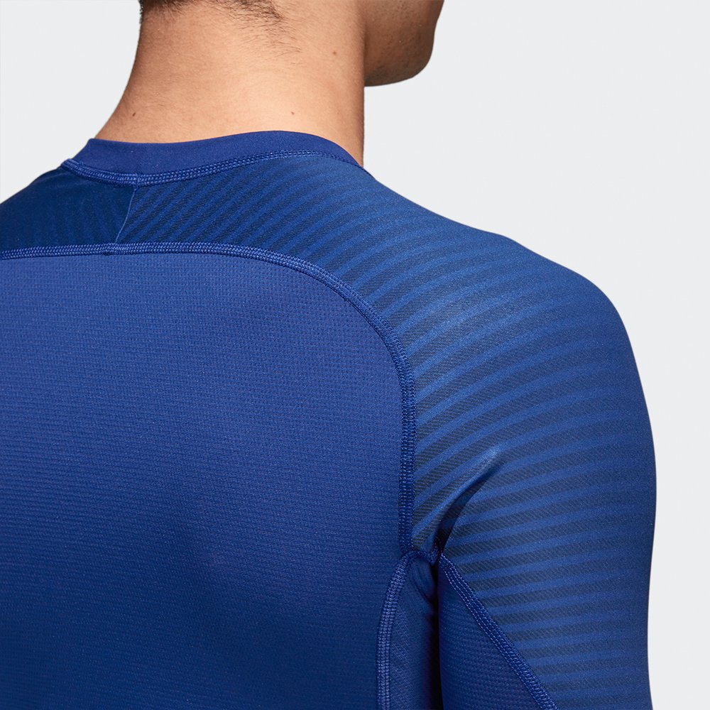 adidas alphaskin sport graphic tee blue adidas alphaskin sport graphic tee blue