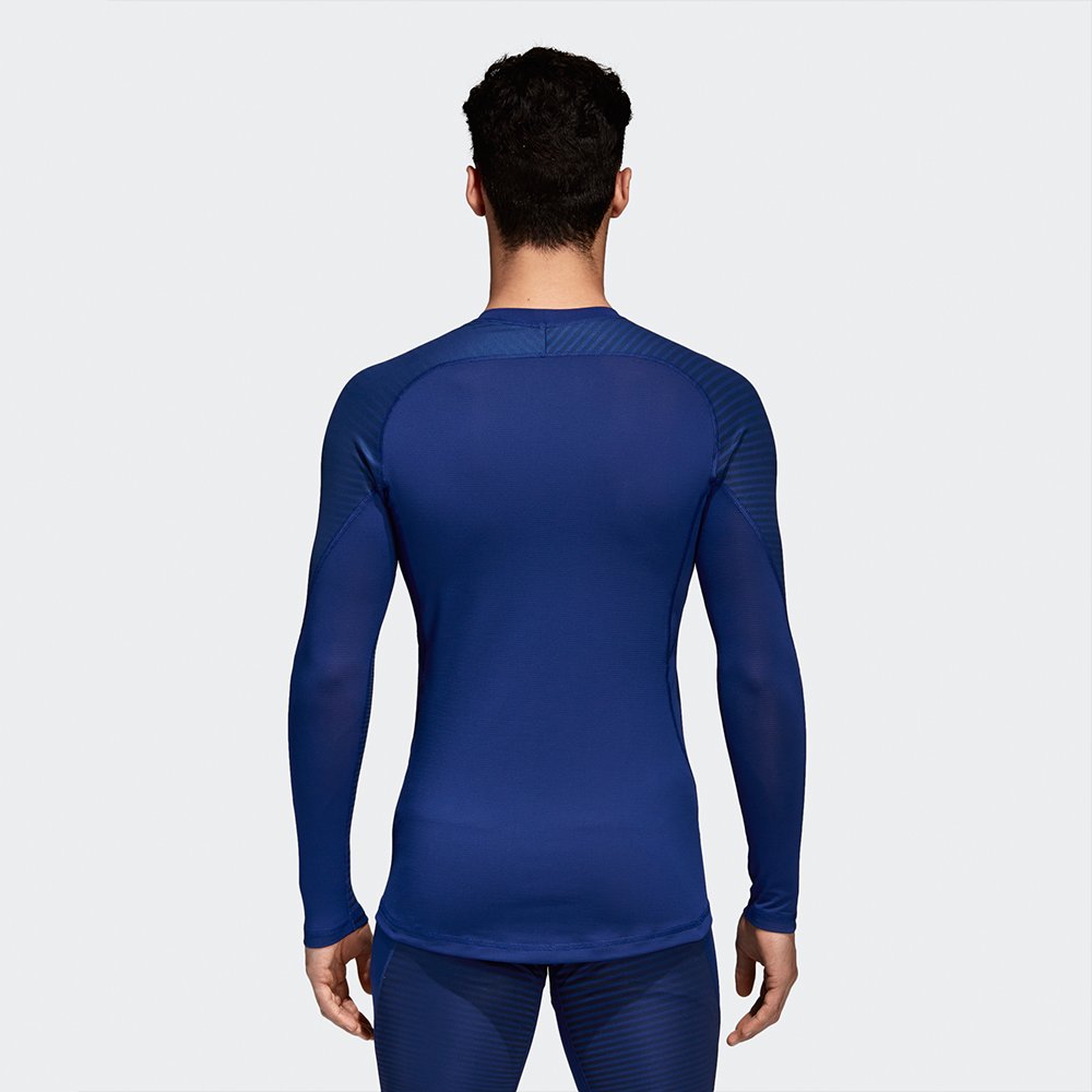 adidas alphaskin sport graphic tee blue adidas alphaskin sport graphic tee blue