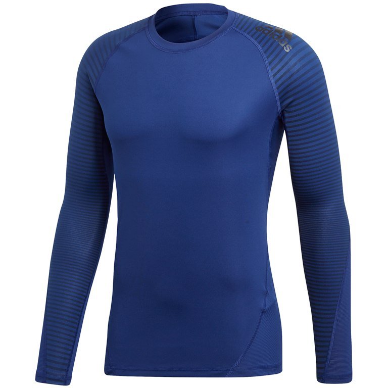 adidas alphaskin sport graphic tee blue adidas alphaskin sport graphic tee blue