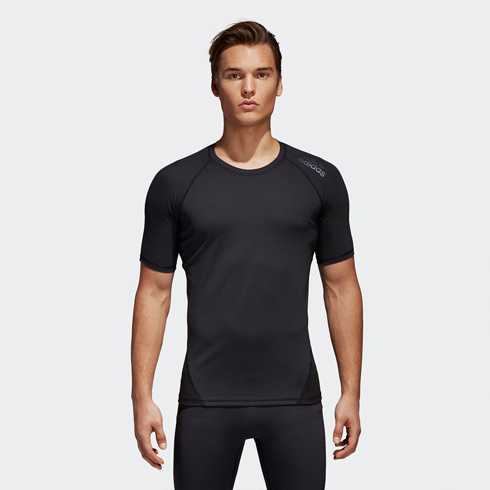 adidas alphaskin sport tee black adidas alphaskin sport tee black